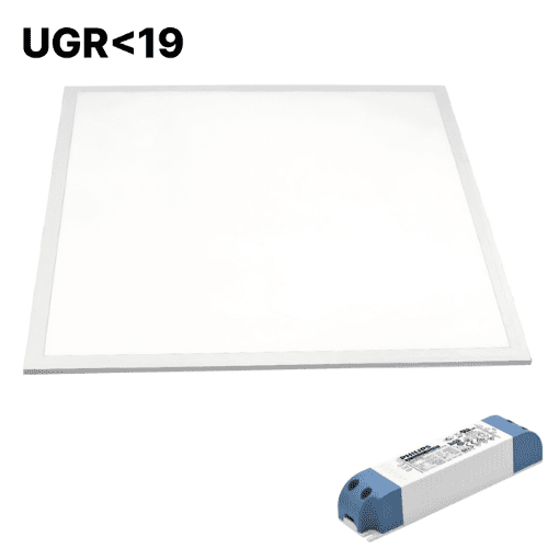 PANNEAU 60*60 28W 3000K UGR DRIVER PHILIPS – Image 1
